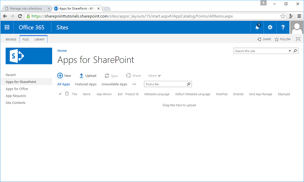 Apps for SharePoint