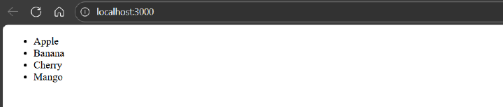for component output
