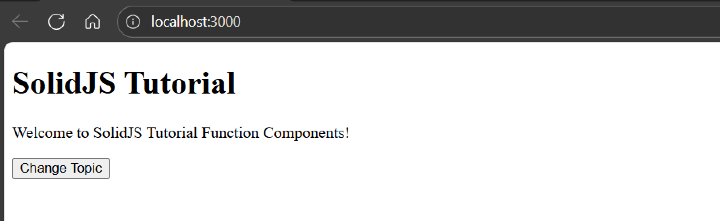 Reactive Primitives in Function Components 2 Output