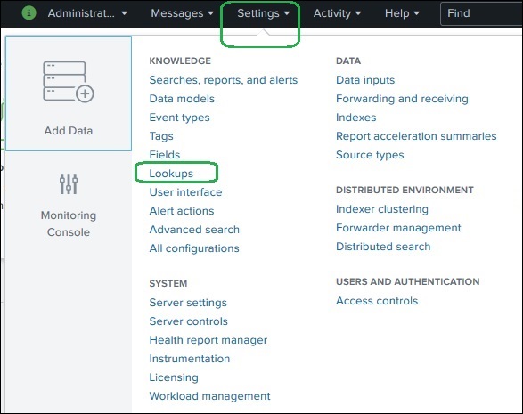 Splunk - Lookups