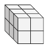 Surface area of a rectangular prism made of unit cubes Quiz1