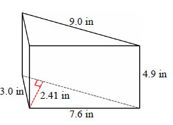 Surface Area of a Triangular Prism Quiz2