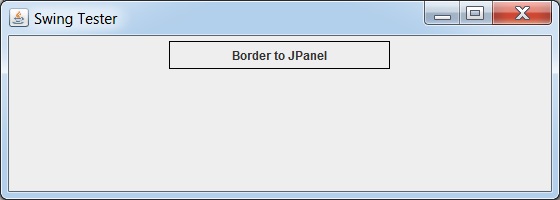 Add border to a JPanel
