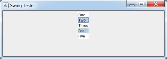 Using Multiple Interval ListBoxes