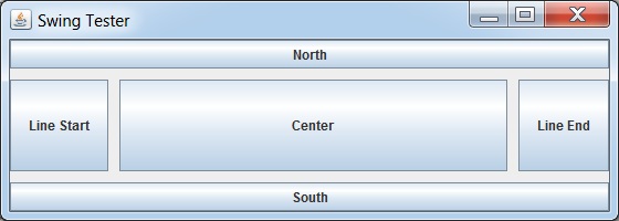 Using BorderLayout