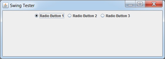 Using Radio Buttons in a Group