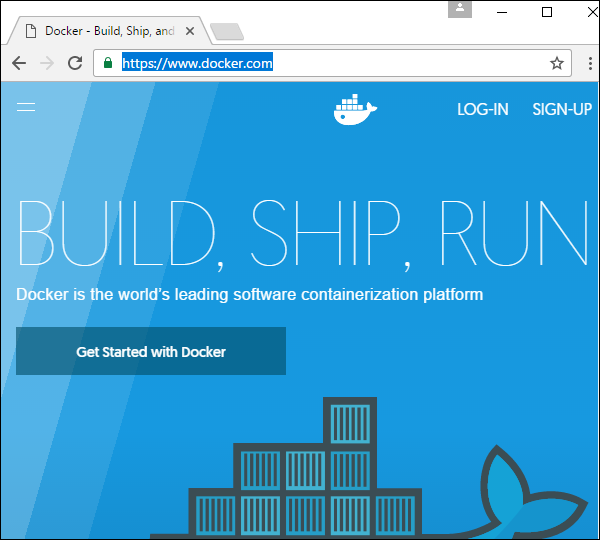 Docker Official Website