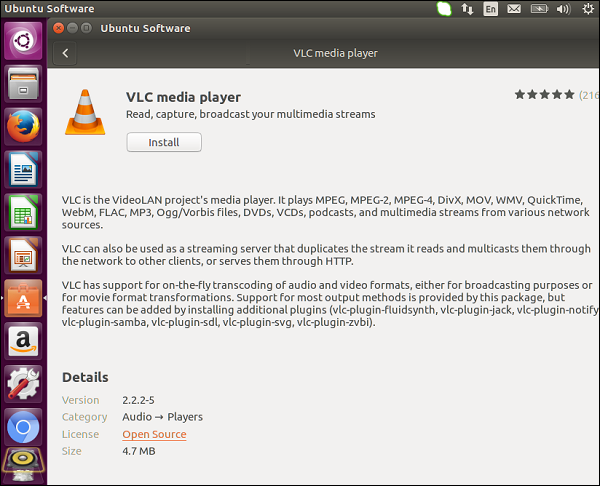 VLC Media Player Installation