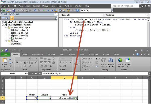 Decision making statements in VBA