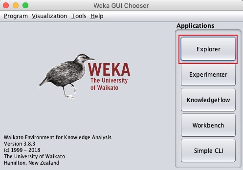 Weka Application