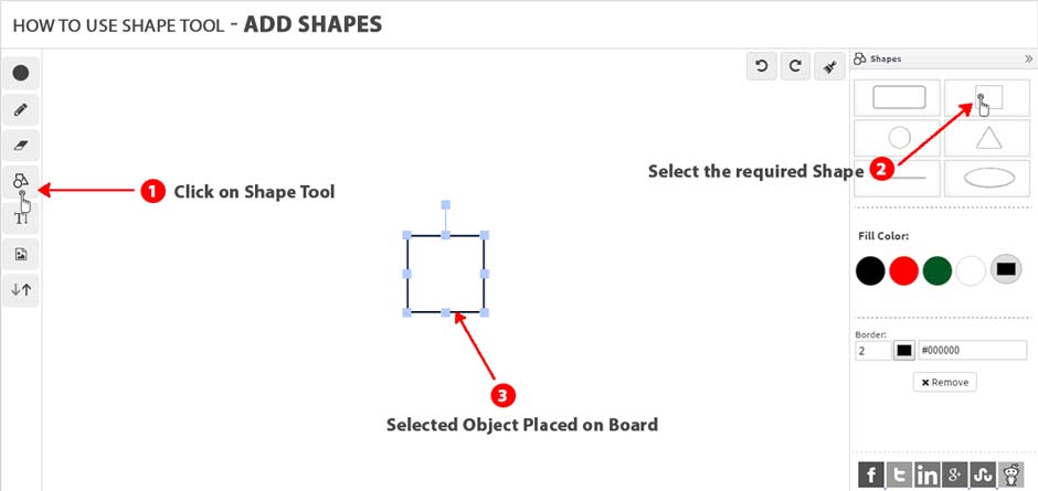 How to use shape