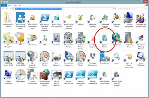 Hyper-V Manager