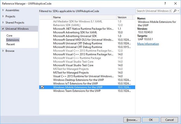 Add References Manager