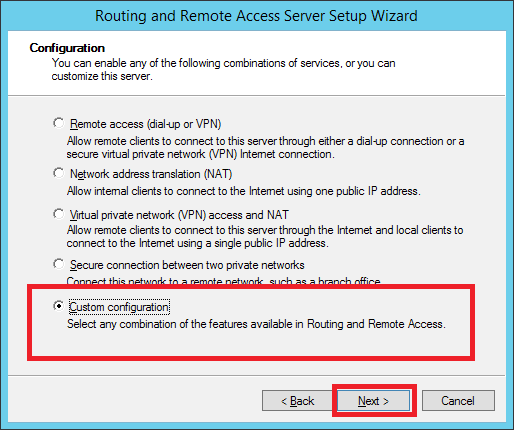 Configure and Enable Routing