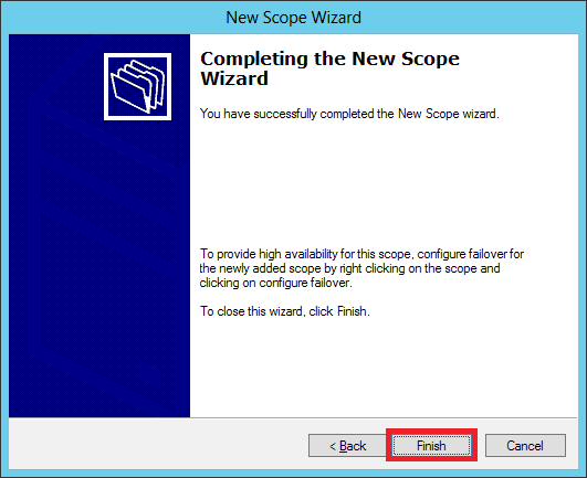 Scope Finish