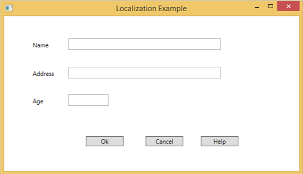 Localization Example