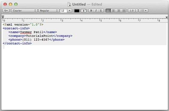 View XML In Notepad