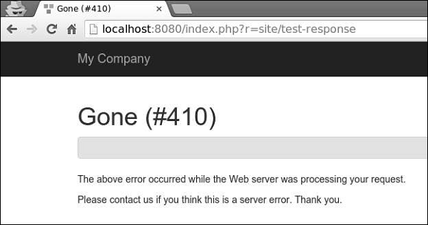 Gone Response HTTP Status